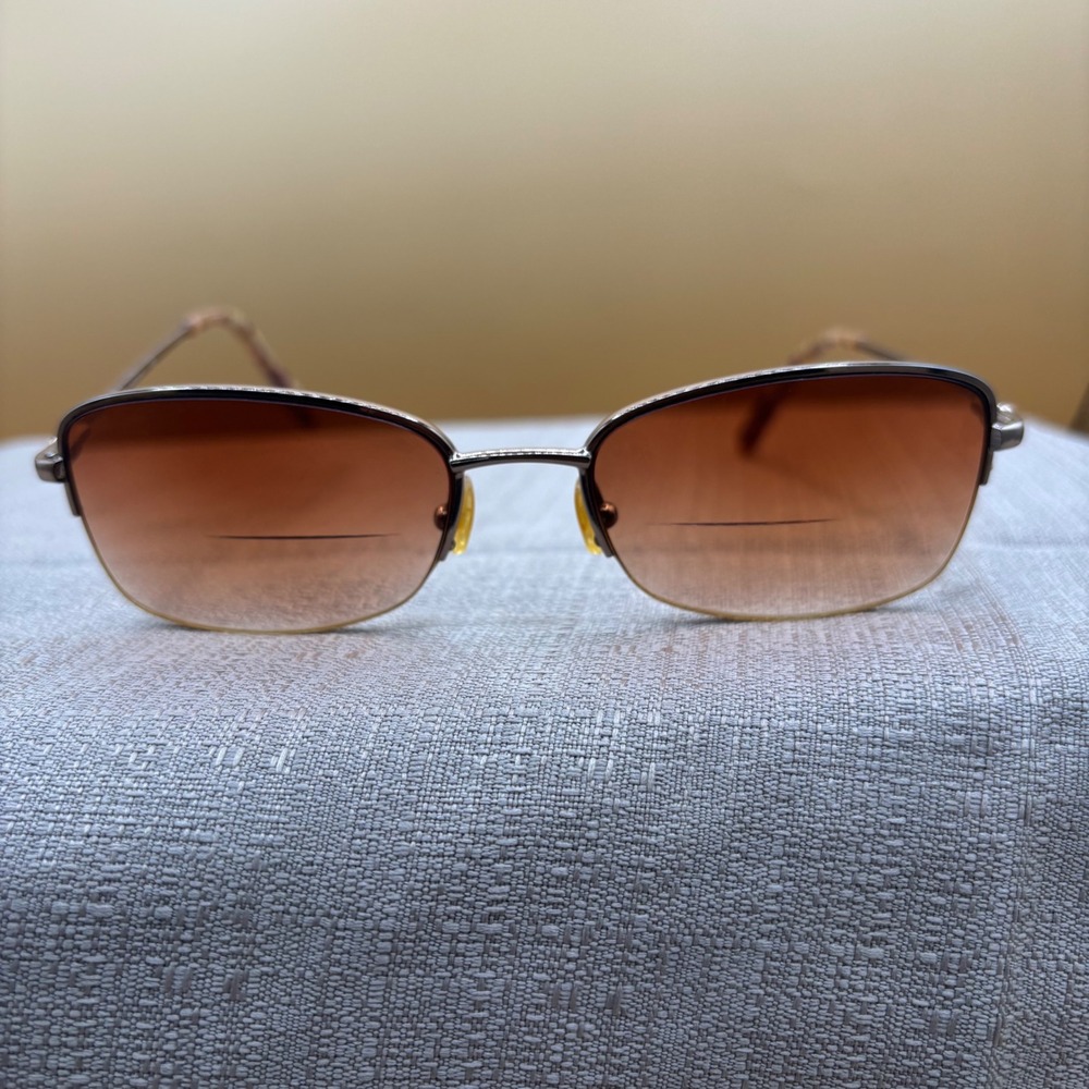 Vintage Tres Jolie Marchon 162 Glasses Frames Womens 52-17-135 Brown Y2K Retro
